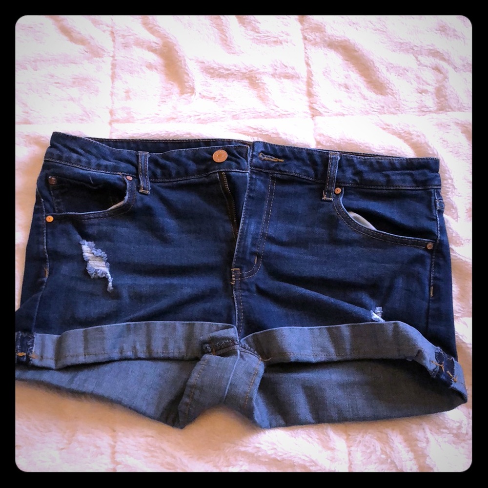 Celebrity Pink Jean Shorts